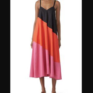 VEDA colorblock midi sundress *perfect for summer*